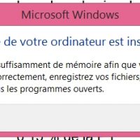 memoire-ordinateur-insuffisante